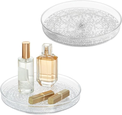 iDesign 9-Inch Plastic Lazy Susan Organizer by iDesign