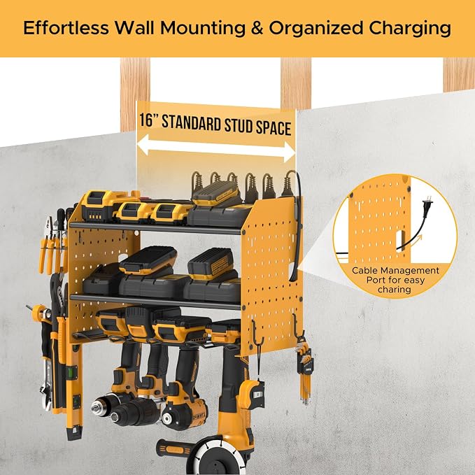 CRST Power Tool Organizer Wall Mount - Image 5