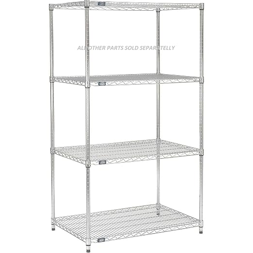 Nexel Wire Shelf, Chrome Finish - Image 4