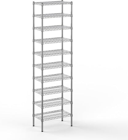 14" Deep x 24" Wide x 86" Height Wire Shelving Kit | 10-Tier | NSF Commercial by Regal+Altair