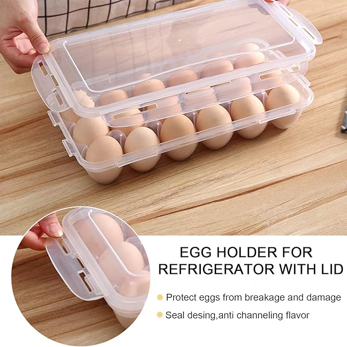 XBY-US 2 Pack Covered Egg Holders - Image 5