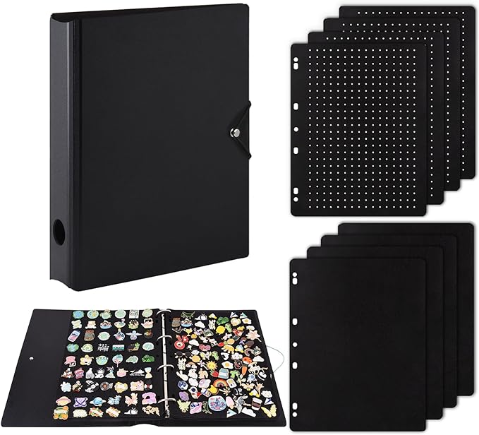 Enamel Pin Display Binder by Wanshui
