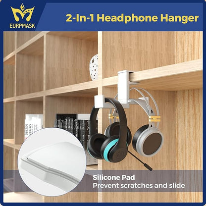 Dual Headphone Stand Holder - Image 8