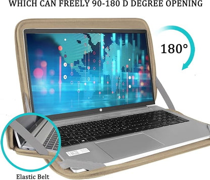15.6 inch Laptop Sleeve, Shockproof Protective Computer Carrying Cover - Image 2