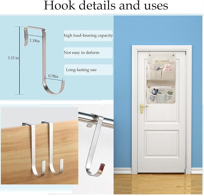 Wall Hanging Organizer – Over the Door Storage & Behind Door Organizer - Image 3