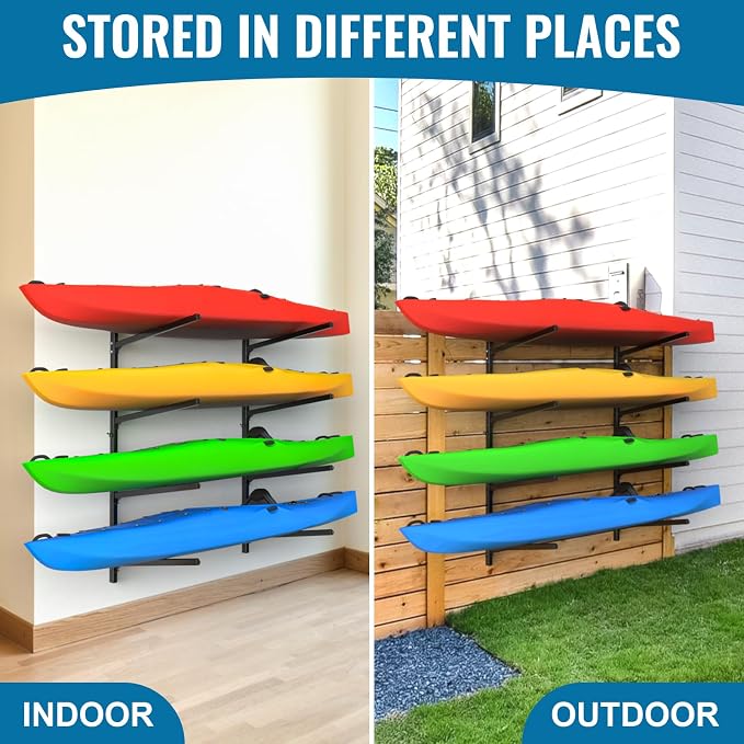 Kayak Storage Rack, Kayak Wall Mount Rack, Kayak Rack - Image 6