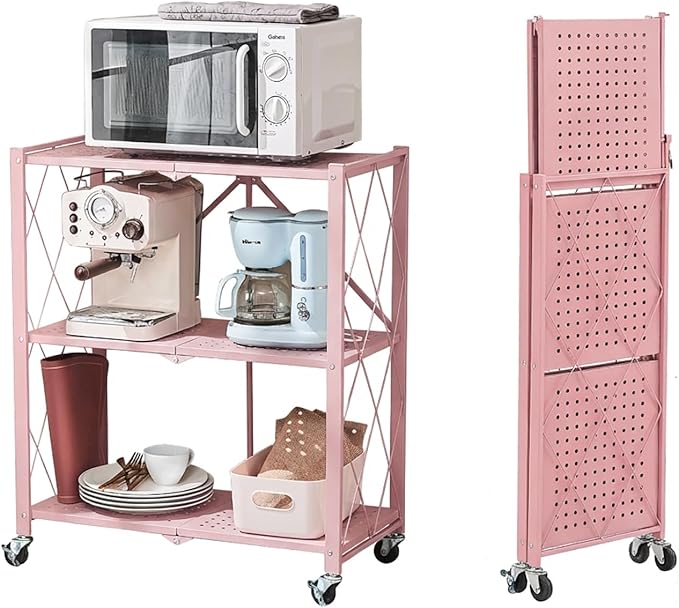 BRIAN & DANY 3-Tier Foldable Storage Shelves - Image 4