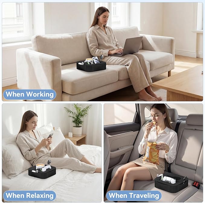 Couch Cup Holder Pillow, Couch Caddy - Image 5