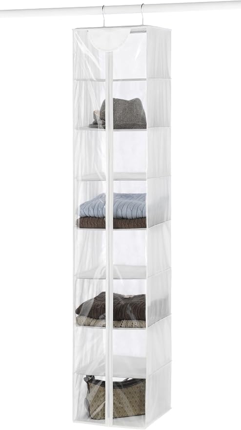 Whitmor Crystal Clear Hanging Sweater Bag by Whitmor