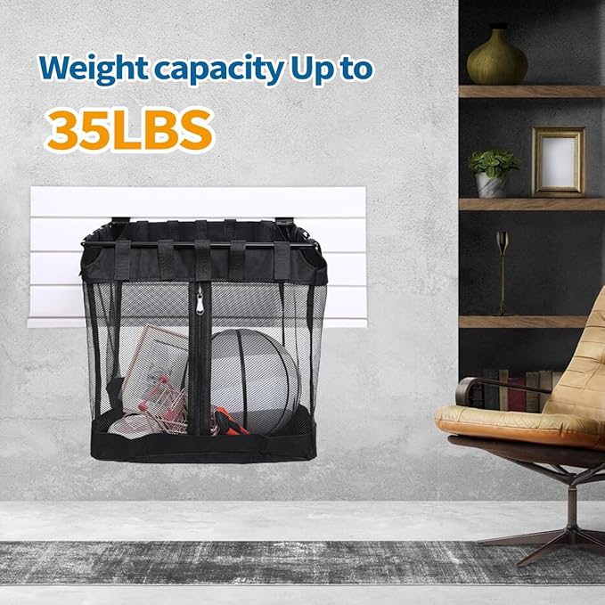 2Pcs Large Slatwall Baskets Mesh Slatwall Baskets - Image 3