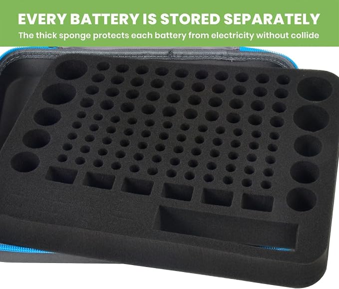 ALKOO Battery Organizer Storage Holder Case Box - Image 4