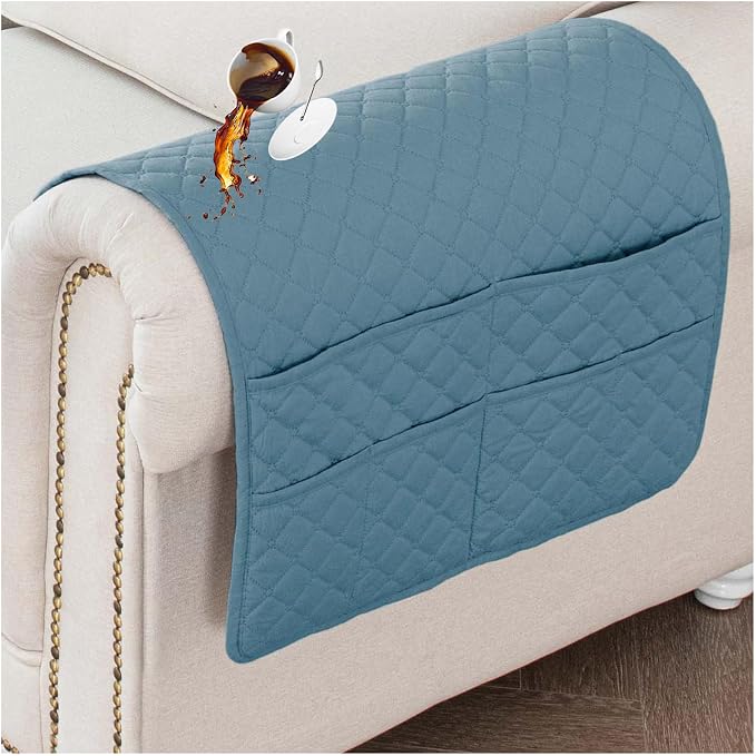Waterproof Sofa Armrest Cover Headrest Cover by ZGDDPZA
