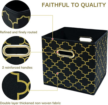Fabric Cloth Storage Bins, Fabric Cube Organizer - Image 7