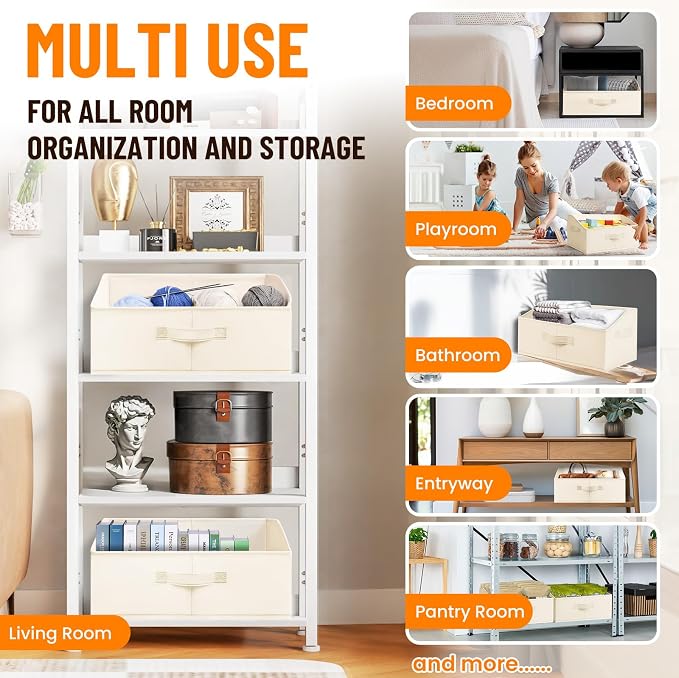 Criusia Closet Organizers Bins 6 Pack - Image 6