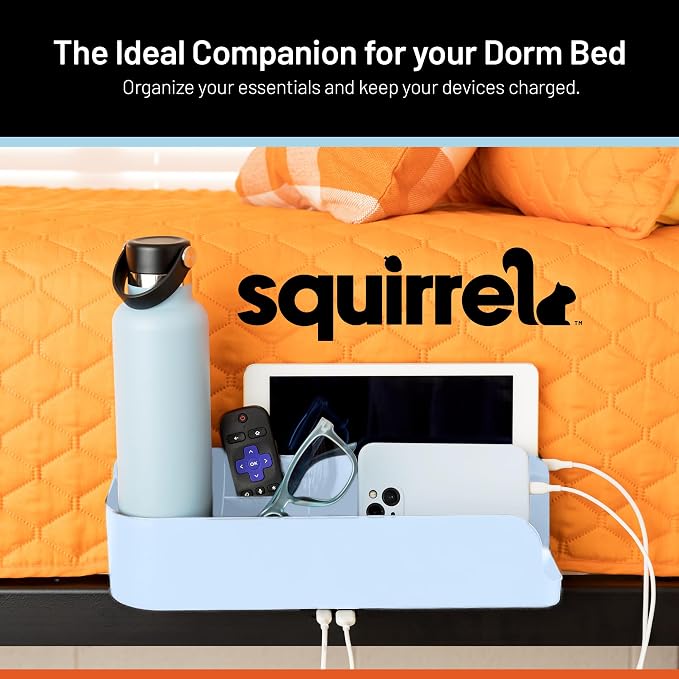 Squirrel-Bedside Perch, Floating Organizer - Image 2