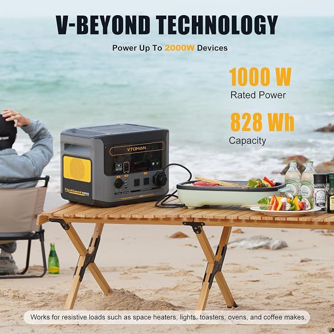 VTOMAN FlashSpeed 1000 Portable Power Station - Image 6