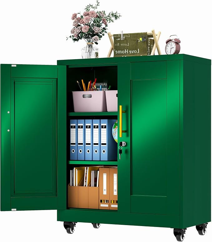 pozdeg 35" Metal Storage Cabinet by pozdeg