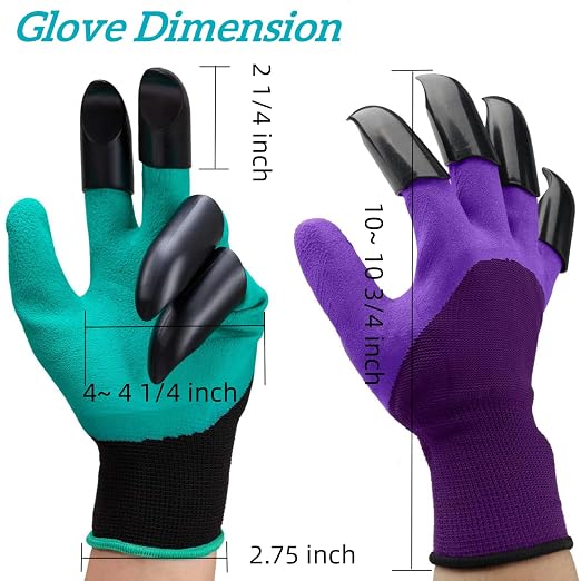 Garden Gloves with Claws, Breathable Gardening Work Gloves - Image 6