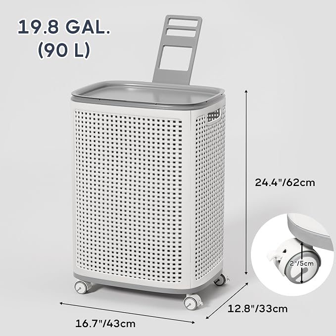 Sufdari 90L Laundry Basket - Image 2