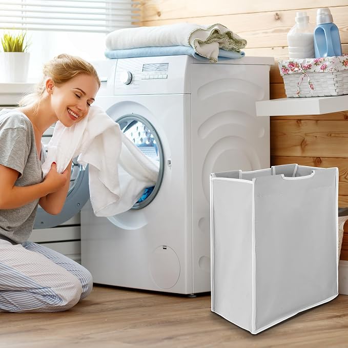 4 pcs Laundry Sorter Replacement Bags Hamper Cart Removable Replacement Laundry - Image 6