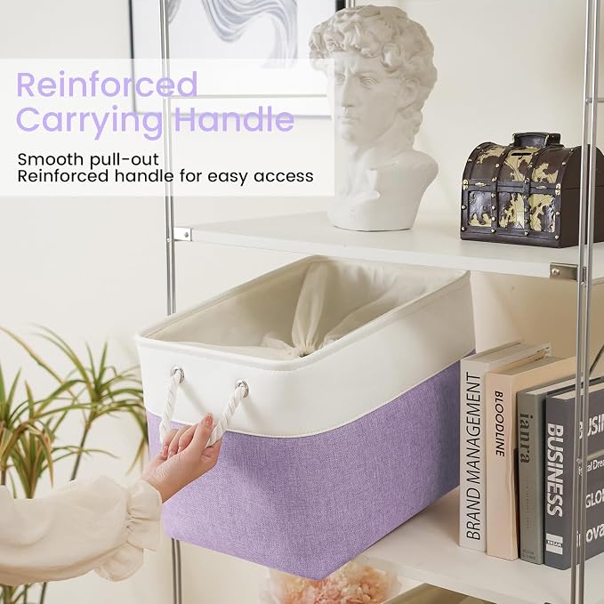 16x12x12 In Foldable Fabric Large Storage Bins - Image 4