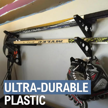 StoreYourBoard Hockey Stick Rack, Wall Mount Garage Storage - Image 7
