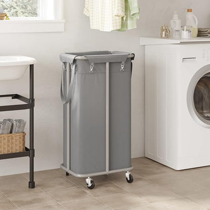 WOWLIVE 100L Rolling Laundry Hamper - Image 2