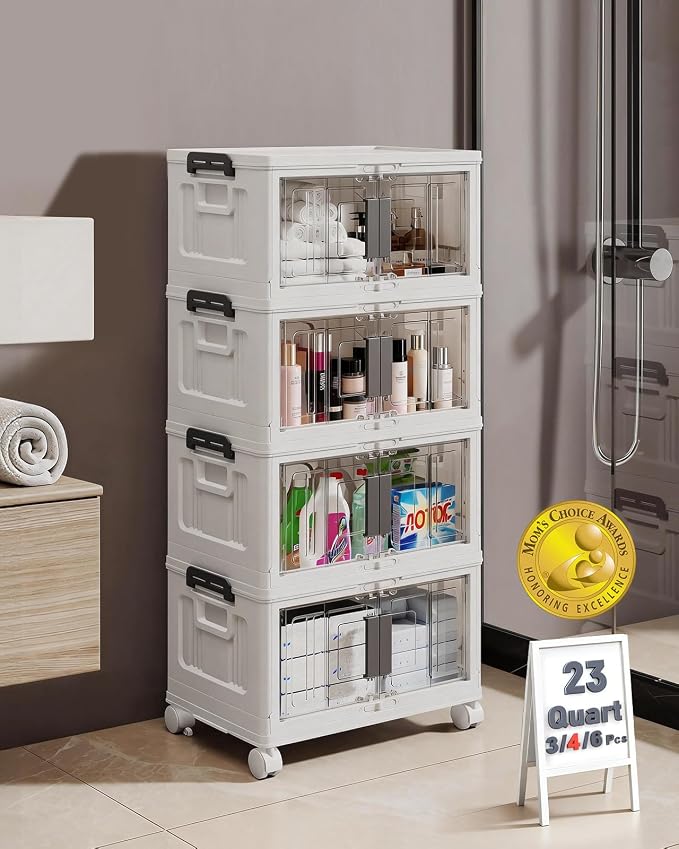 OlarHike 23QT Stackable Storage Bins by OlarHike