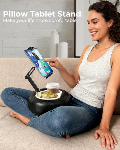 Tablet Pillow Stand with Storage Liner - Image 2