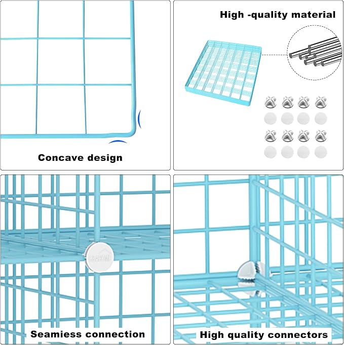 C&AHOME Wire Cube Storage, 9 - Image 8