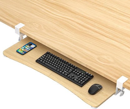 suptek Large Keyboard Tray Under Desk Pull Out by suptek