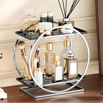 Bathroom Counter Organizer, 2-Tier Bathroom Organizers and Storage, Exquisite by YIWANFW