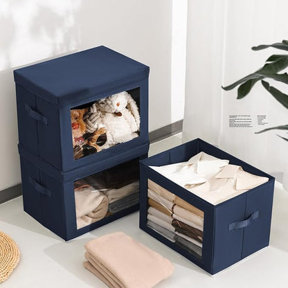 Homsorout Stackable Storage Bins - Image 4