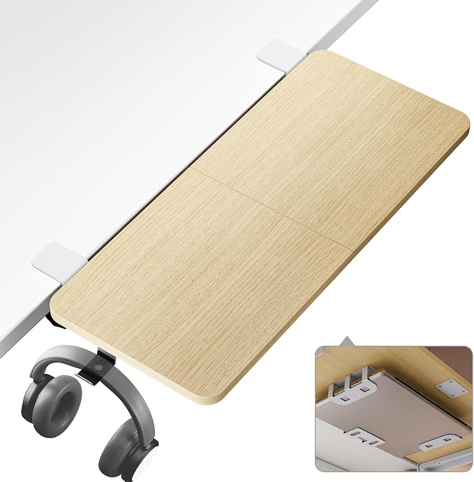 Desk Extender Tray, Desk Extension by Pegzone