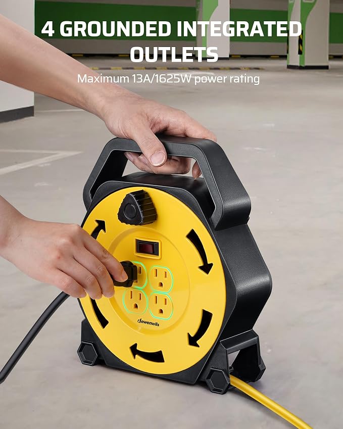 DEWENWILS Extension Cord Reel - Image 7
