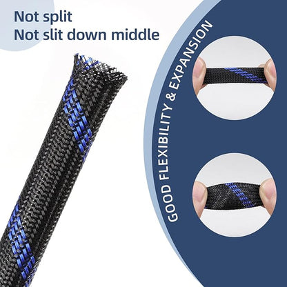 Braided Cable Sleeving, PET Expandable Braided Cable Sleeve, Flexible Mesh - Image 3