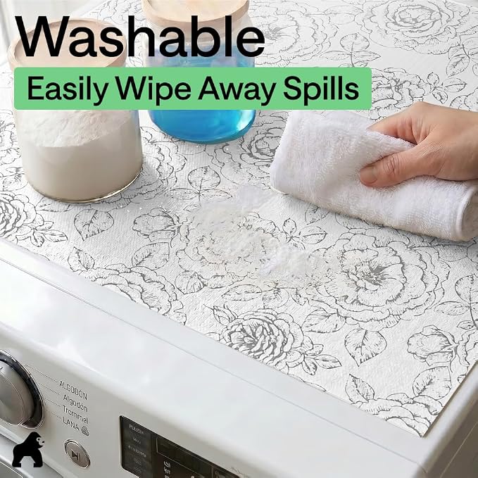 GORILLA GRIP DripGuard Shelf Liner, Non-Adhesive Drawer and Kitchen Cabinet - Image 9