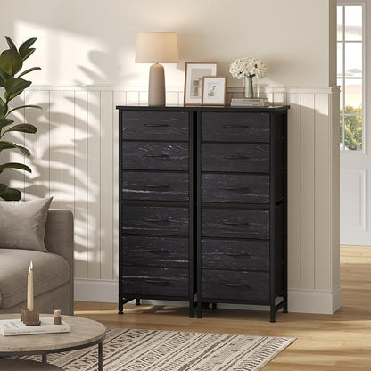 OLIXIS 6 Drawer Dresser, Fabric Storage Organizer - Image 8
