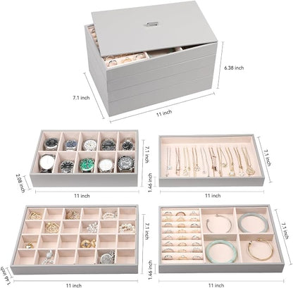 Voova Stackable Jewelry Organizer Tray - Image 5