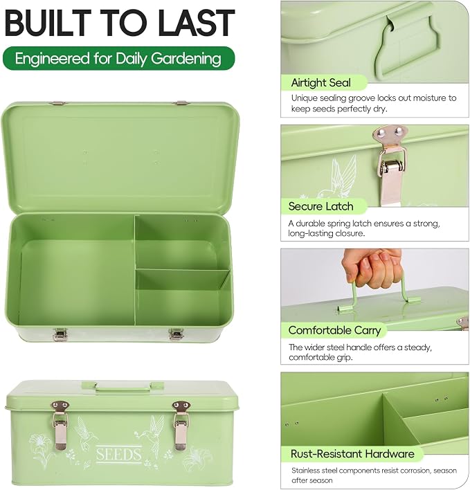60 Slots Seed Organizer Storage Box - Image 3