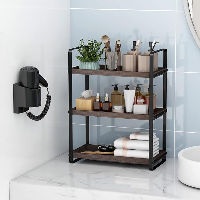 Bathroom Counter Organizer, Bathroom Countertop Organizer, Counter Shelf - Image 6
