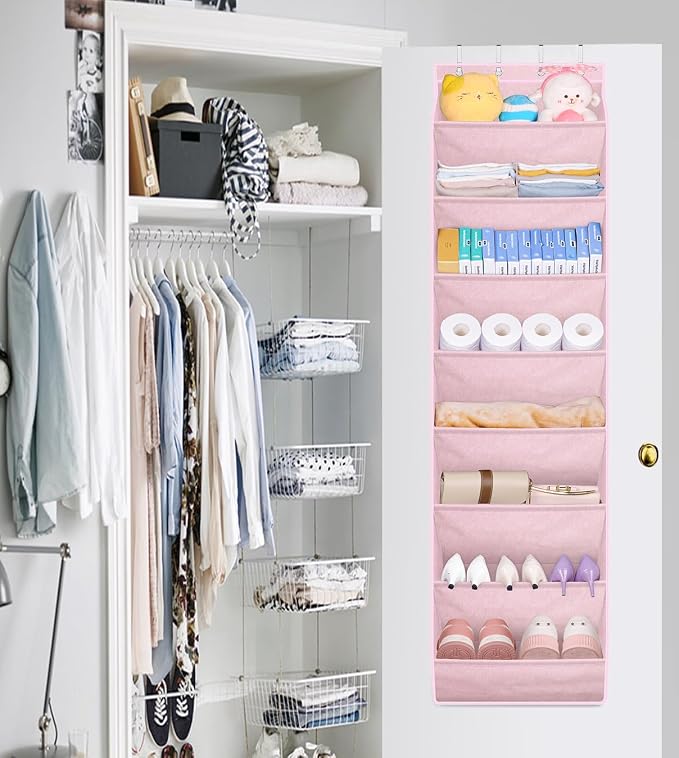 SLEEPING LAMB Over The Door Shoe Organizer - Image 7