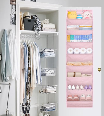 SLEEPING LAMB Over The Door Shoe Organizer - Image 7