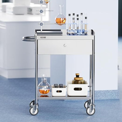 VEVOR Stainless Steel Utility Cart - Image 8