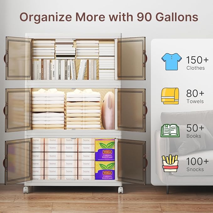 480Qt Stackable Storage Bins - Image 5