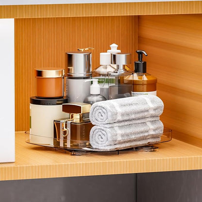 Yieach Clear Refrigerator Lazy Susan Turntable, 11.9''x10.2'', Square Fridge - Image 7