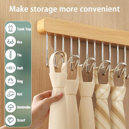 12 inch valet rods for closets, extendable and pull-out wardrobe pole for - Image 4