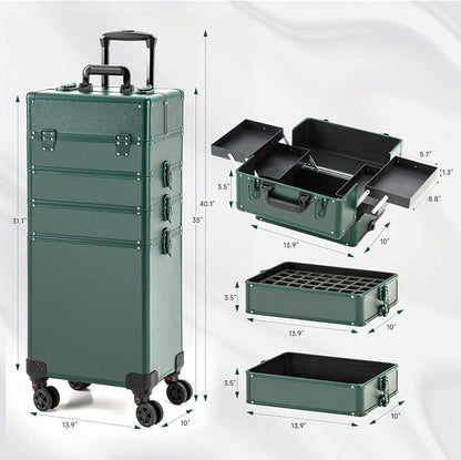 Leeora&Leekoo Portable Multi-Storey Nail Case - Image 2