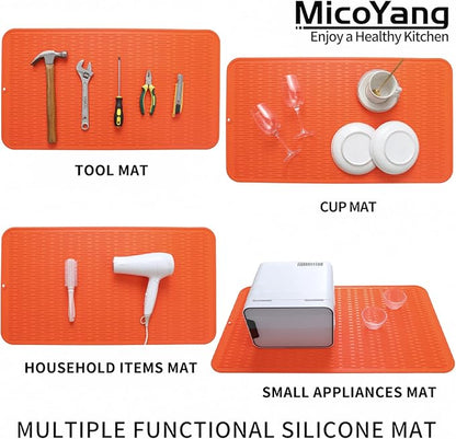 Silicone Dish Drying Mat for Multiple Usage, Easy clean, Eco-friendly, - Image 4