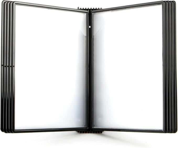Tarifold Wall Mount Reference Organizer Display System, 10 Double-Sided Pockets - Image 6